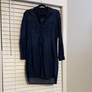 White House Black Market Indigo Denim Dress
